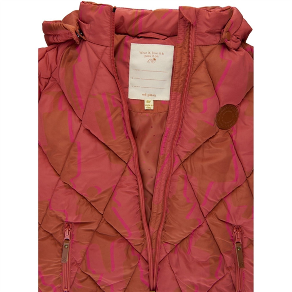 Soft Gallery Mineral Red Ettie Puffer Jakke 2