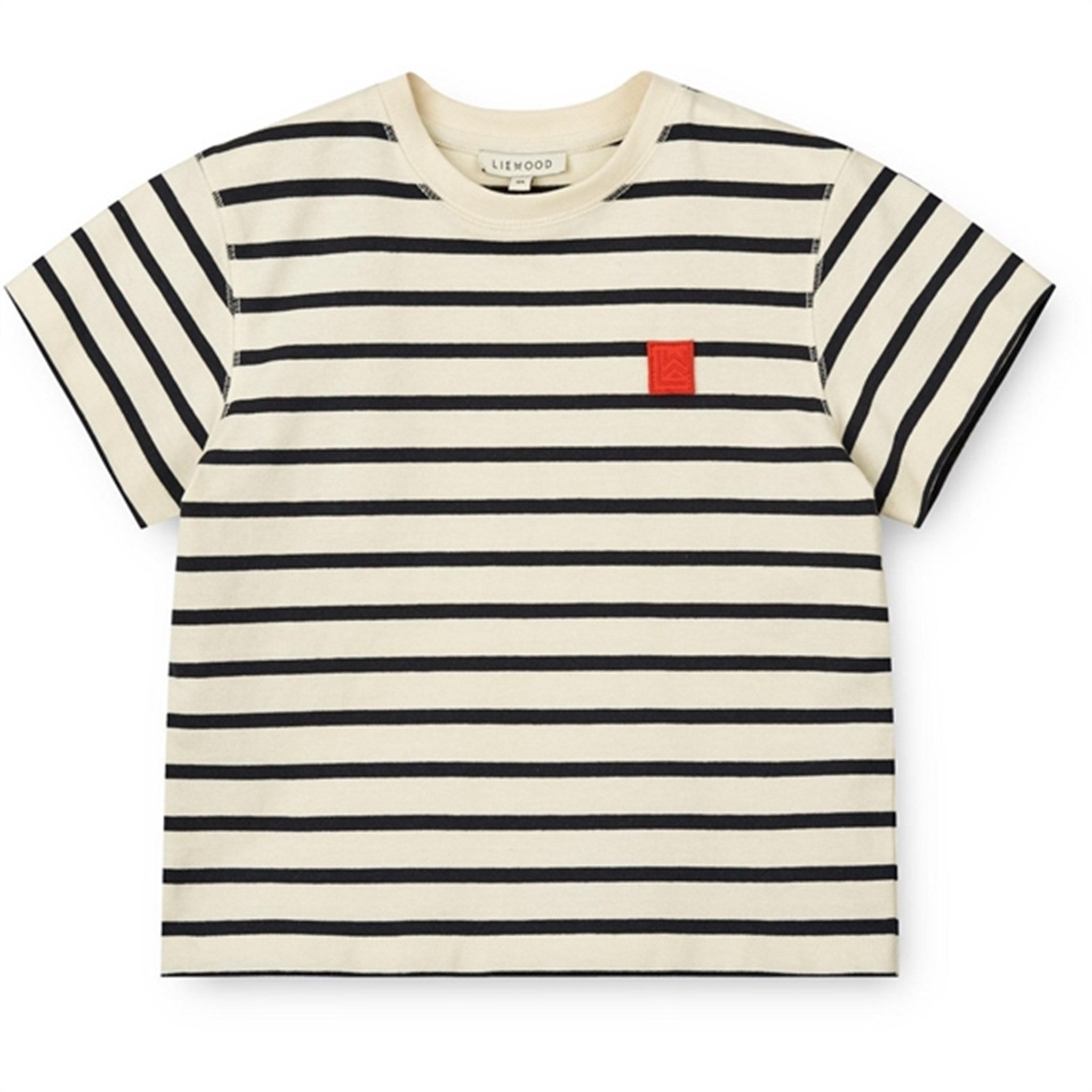 Liewood Y/D Stipes Classic Navy/Creme De La Creme Sixten Stripe T-shirt