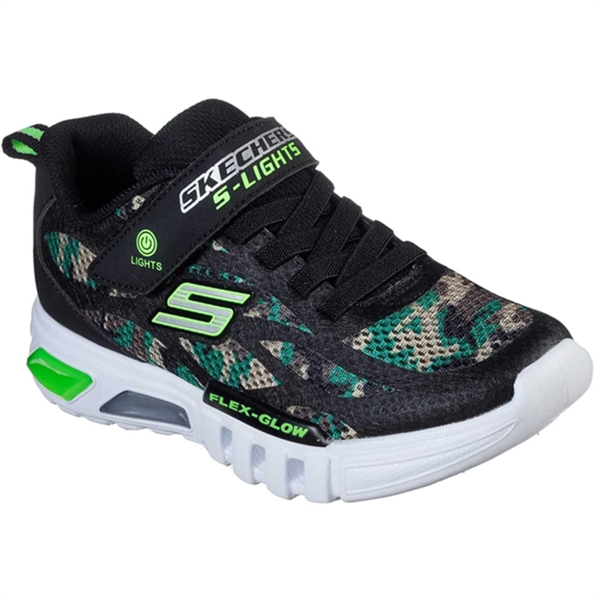 Skechers S-Lights Flex Glow Sneakers Rondler Camouflage