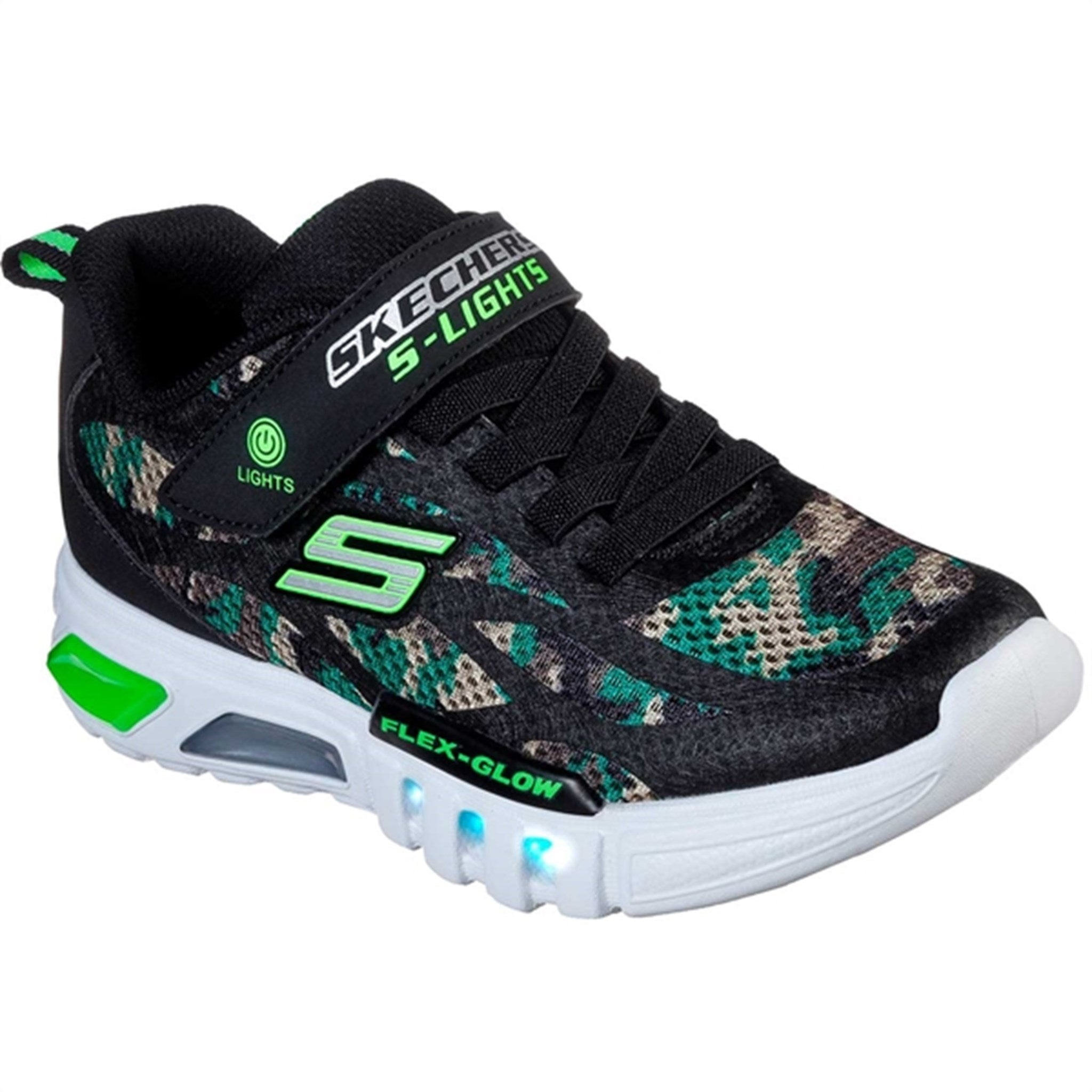 Skechers S-Lights Flex Glow Sneakers Rondler Camouflage 2