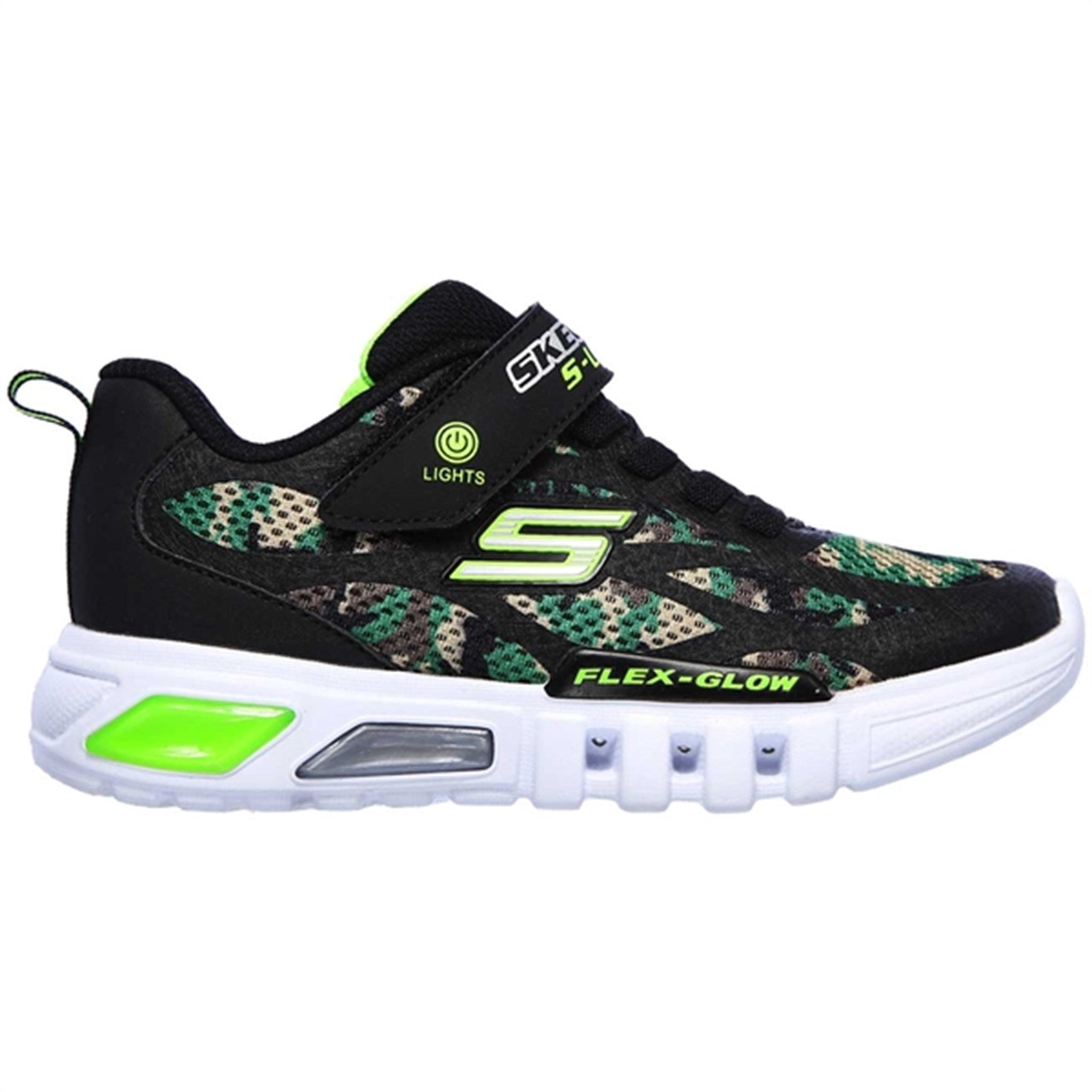 Skechers S-Lights Flex Glow Sneakers Rondler Camouflage 3
