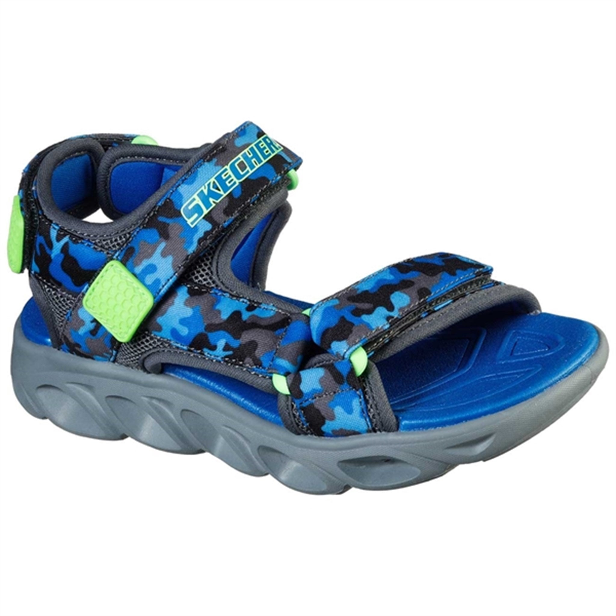 Skechers S-Lights Hypno Splash Sandal Blue/Lime