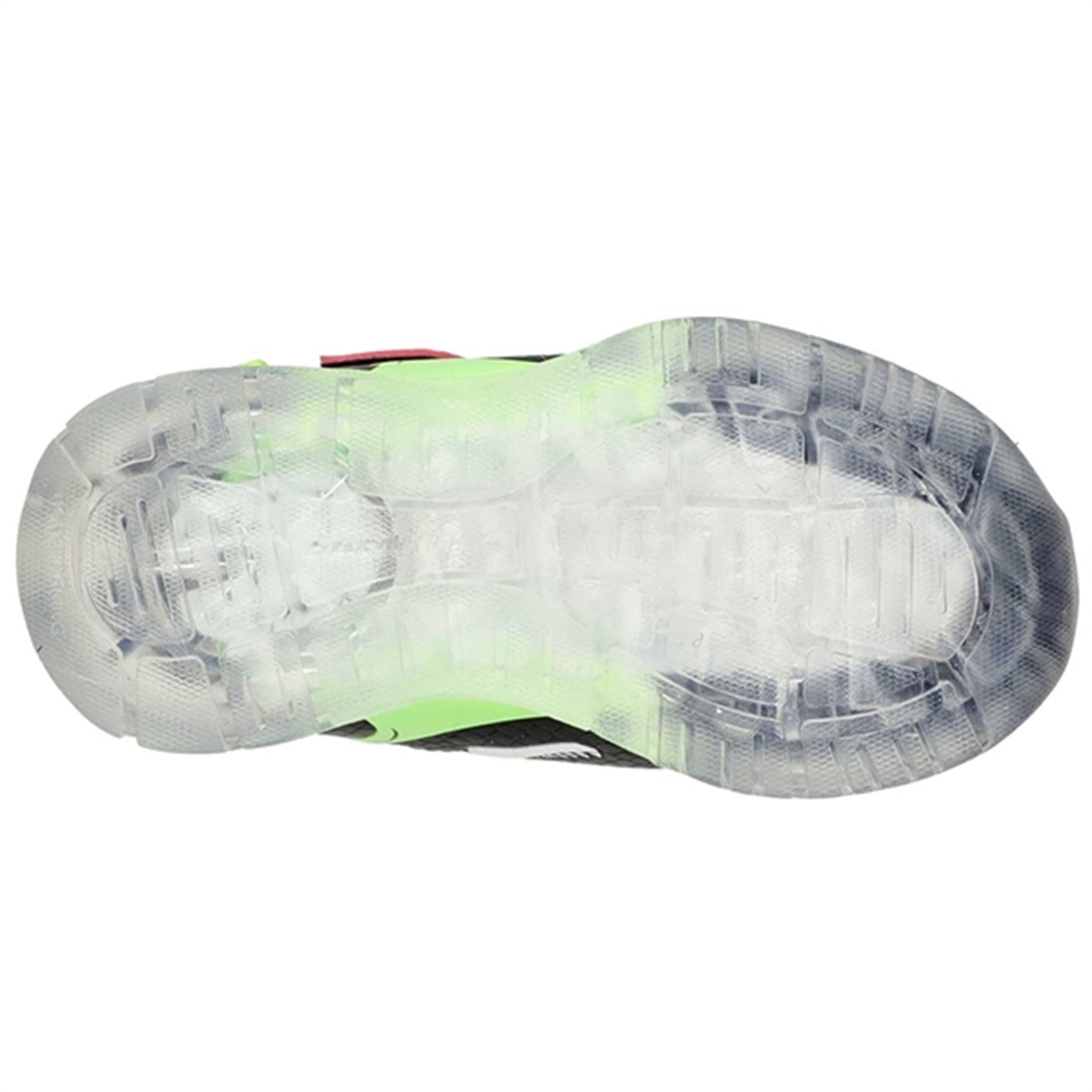 Skechers S-Lights Illumi Brights Sneakers Dino Glow Black/Lime 6