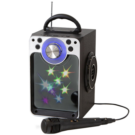 STARS Sing Along Karaoke Machine Black