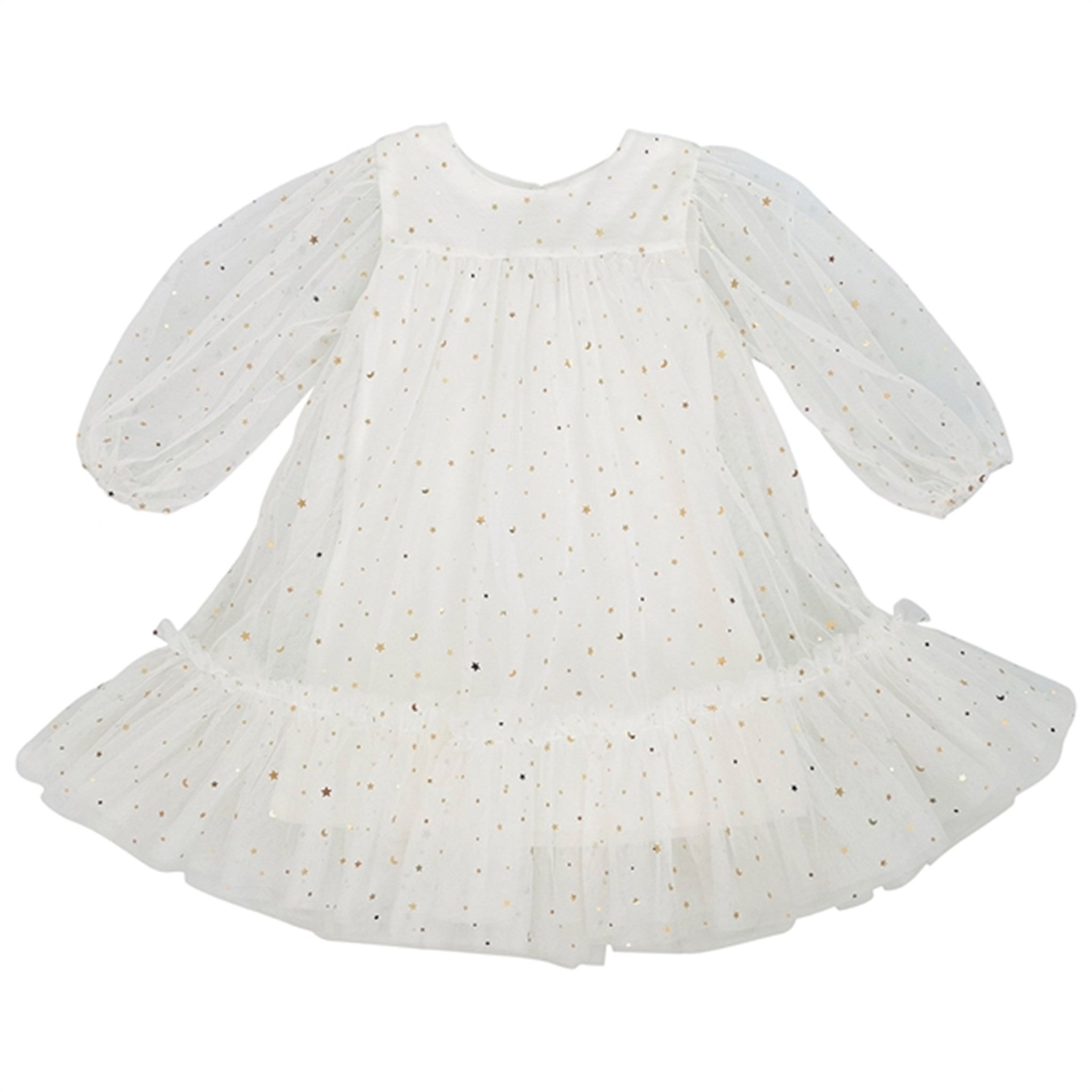Dolly by Le Petit Tom Empress Tulle Kjole Off White