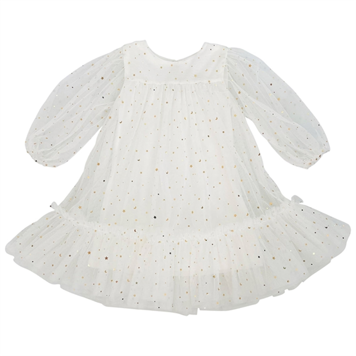 Dolly by Le Petit Tom Empress Tulle Kjole Off White