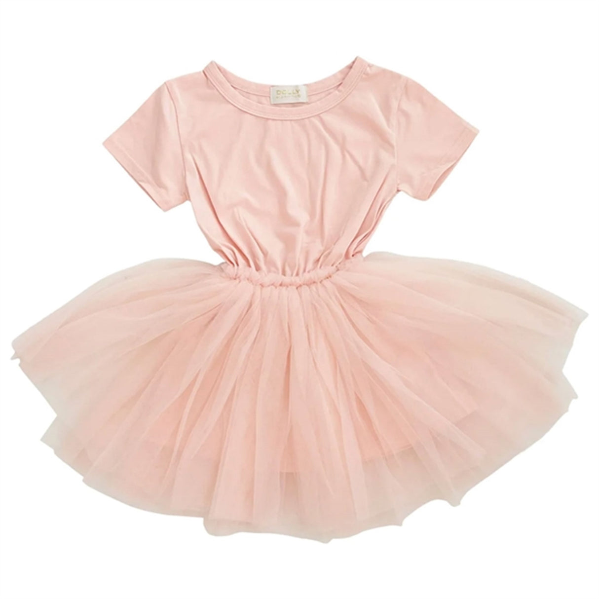 Dolly by Le Petit Tom Tutully T-Shirt Tutu Kjole Pink