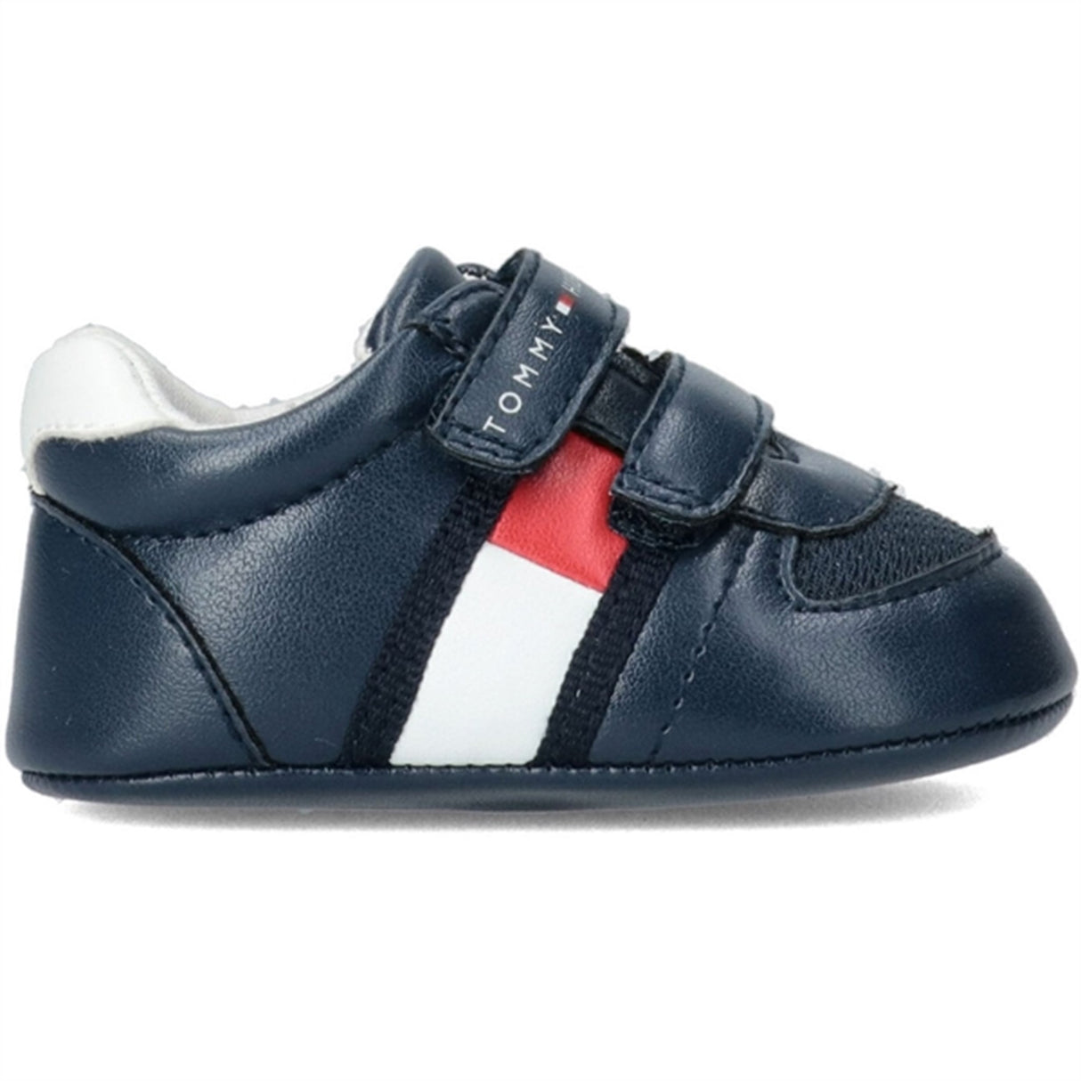 Tommy Hilfiger Flag Borrelås Sko Blue/White 3