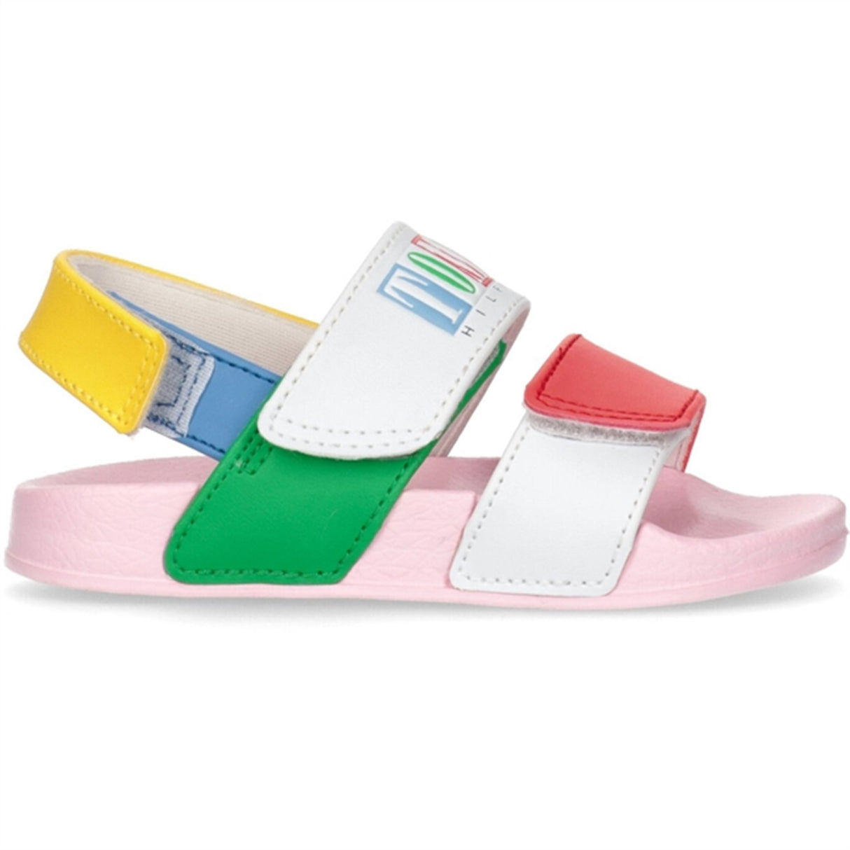 Tommy Hilfiger Logo Borrelås Sandal White/Multi 3