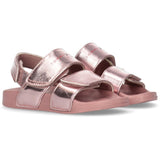 Tommy Hilfiger Logo Borrelås Sandal Rose Gold 2