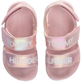 Tommy Hilfiger Borrelås Sandal Pink