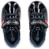 Tommy Hilfiger Low Cut Lace Up/Velcro Sneakers Blue 2