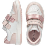 Tommy Hilfiger Low Cut Borrelås Sneakers Pink/White