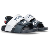 Tommy Hilfiger Logo Borrelås Sandal Blue/White/Red 2