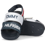 Tommy Hilfiger Logo Borrelås Sandal Blue/White/Red