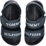 Tommy Hilfiger Borrelås Sandal Blue