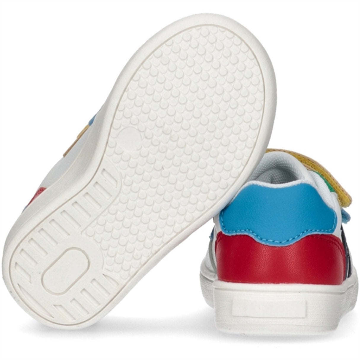 Tommy Hilfiger Flag Low Cut Borrelås Sneaker Multicolor