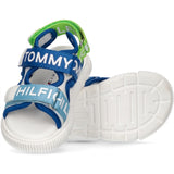 Tommy Hilfiger Logo Borrelås Sandal White/Multi