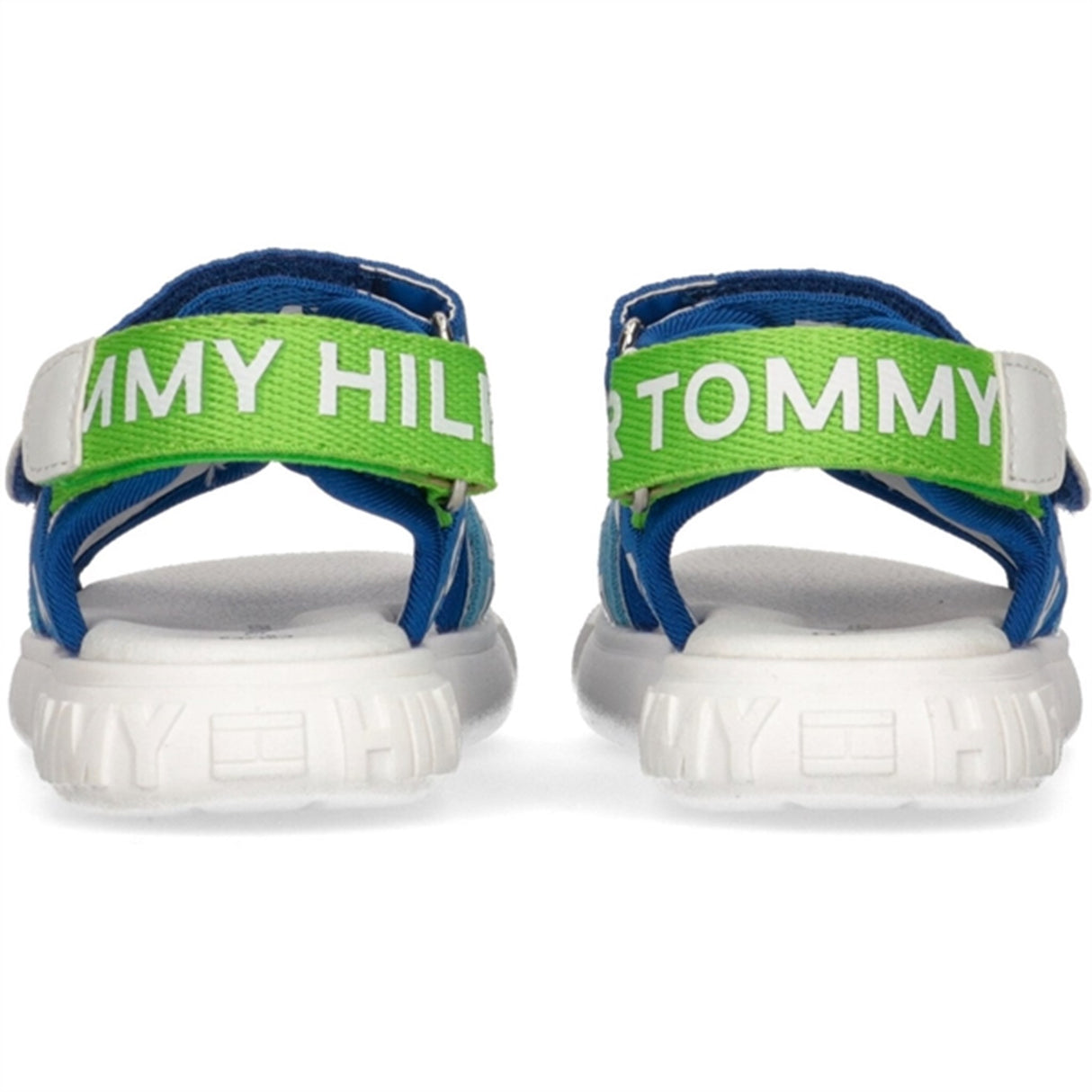 Tommy Hilfiger Logo Borrelås Sandal White/Multi 4