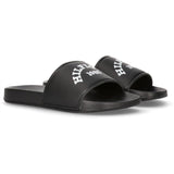 Tommy Hilfiger Logo Pool Slide Black