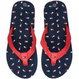 Tommy Hilfiger Flag Flip Flop Red/Blue 2