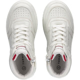 Tommy Hilfiger High Topp Lace-Up Sneaker Off White