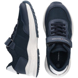 Tommy Hilfiger Low Cut Lace-up Borrelås Sneaker Blue
