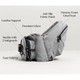 Tushbaby V2 Hip Carrier Grey 4