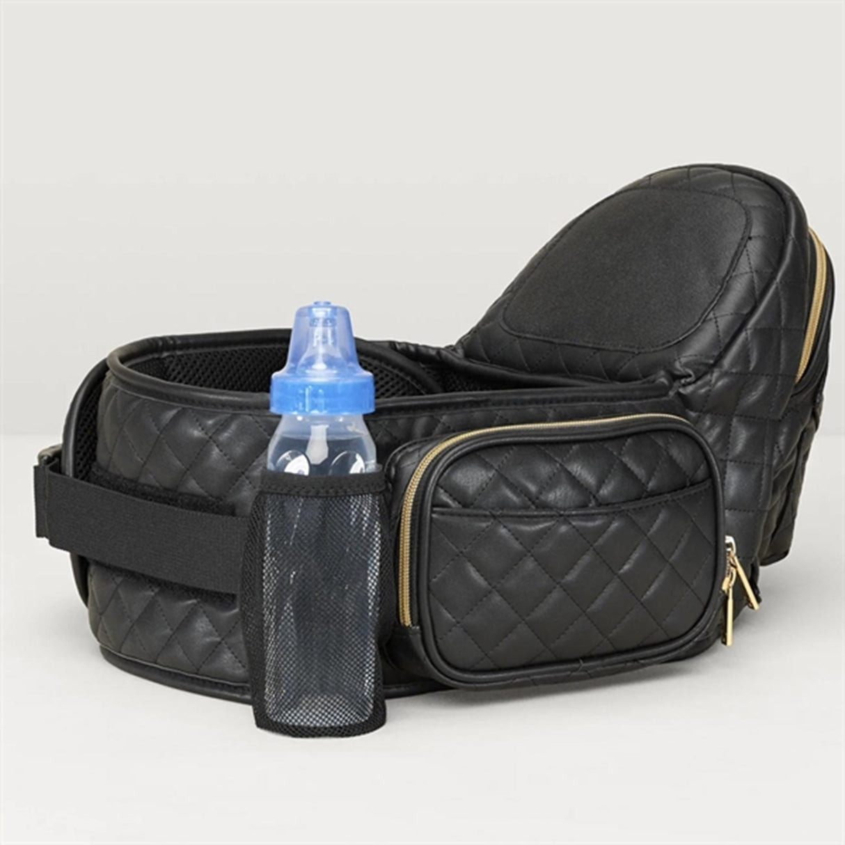 Tushbaby V2 Hip Carrier Vegan Leather Black 2