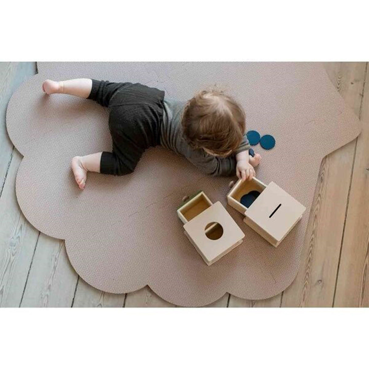 That's Mine Foam Play Mat Seashell Soft Beige