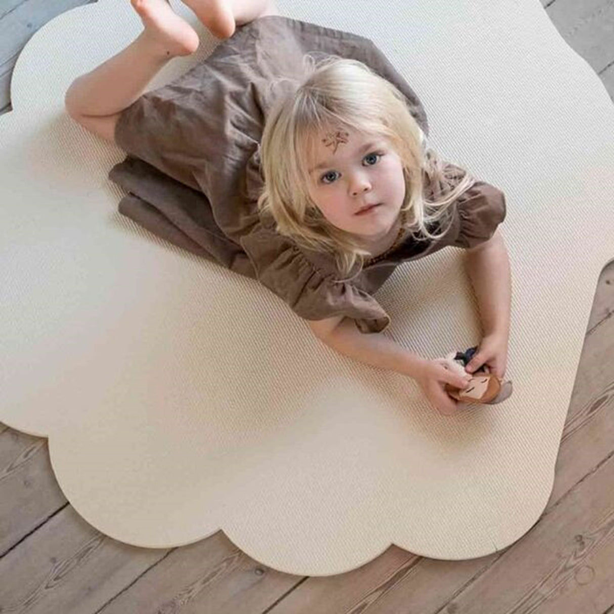 That's Mine Foam Play Mat Seashell Soft Beige