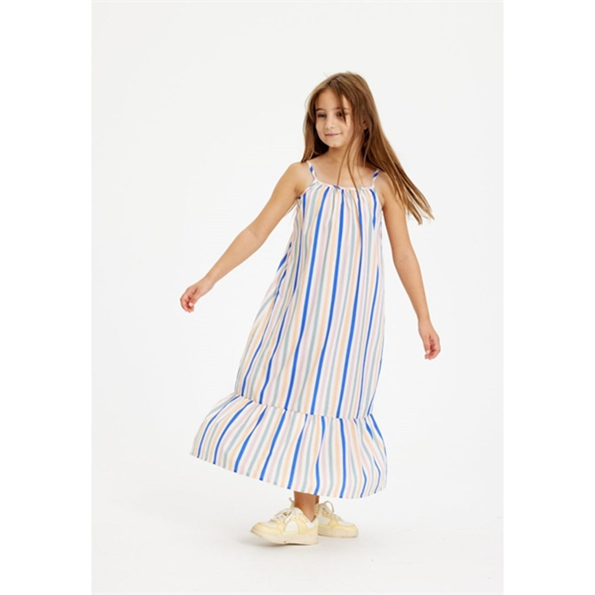 THE NEW Multi Stripe Goa Maxi Kjole 3