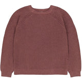 The New Rose Brown Heather Glitter Pullover