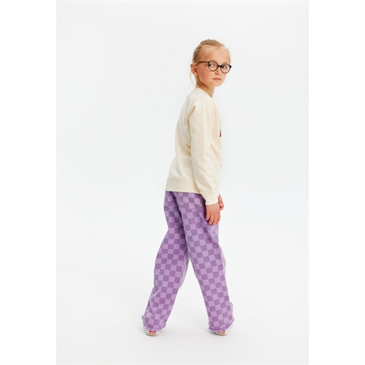 The New Lavender Herb Jania Wide Jeans