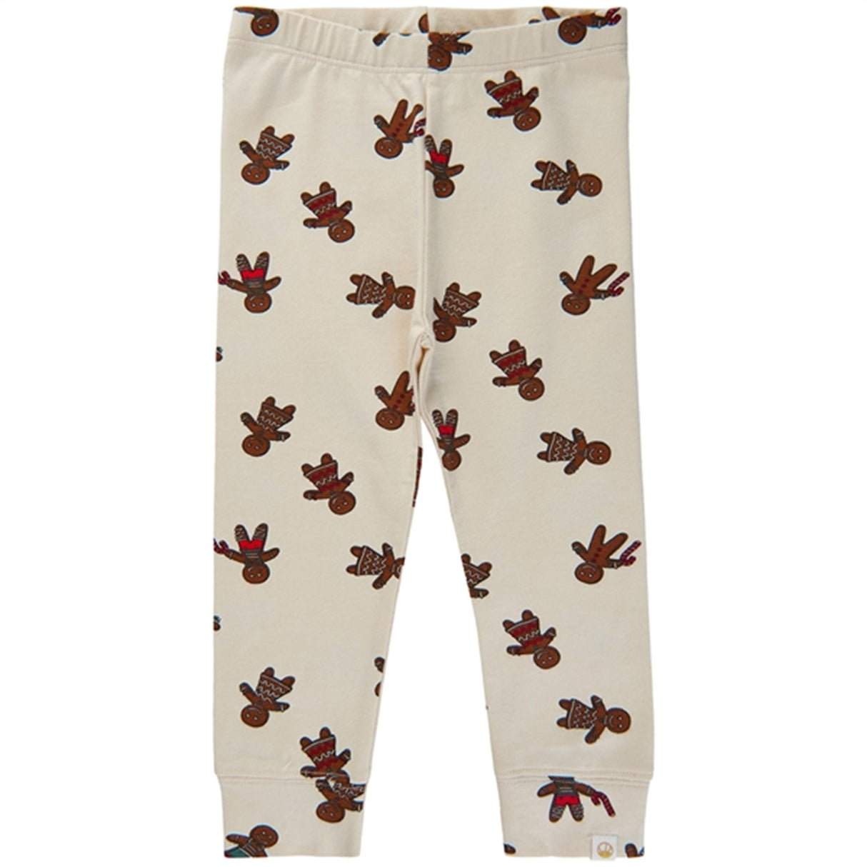 THE NEW Siblings White Swan Ginger Aop Holiday Leggings