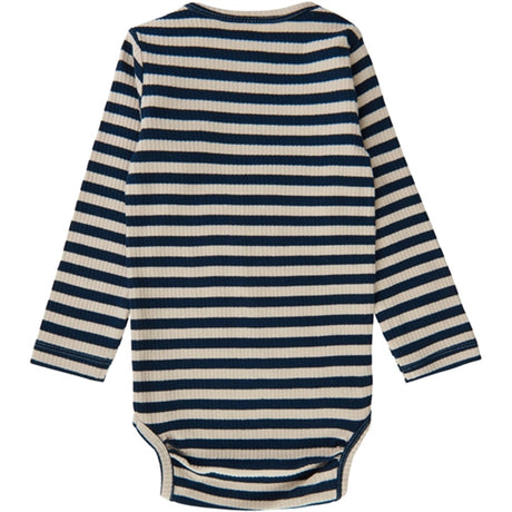 THE NEW Siblings Navy Blazer Finn Rib Body 2