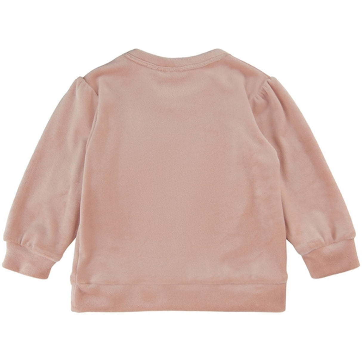 THE NEW Siblings Peach Beige Flima Velour Collegegenser 2