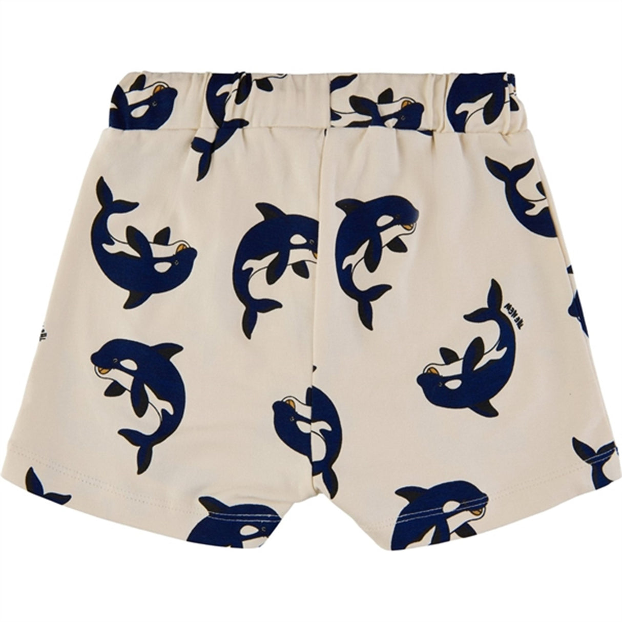 THE NEW Siblings White Swan Graj Shorts