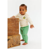 The NEW Siblings Bright Green Finn Rib Leggings 3