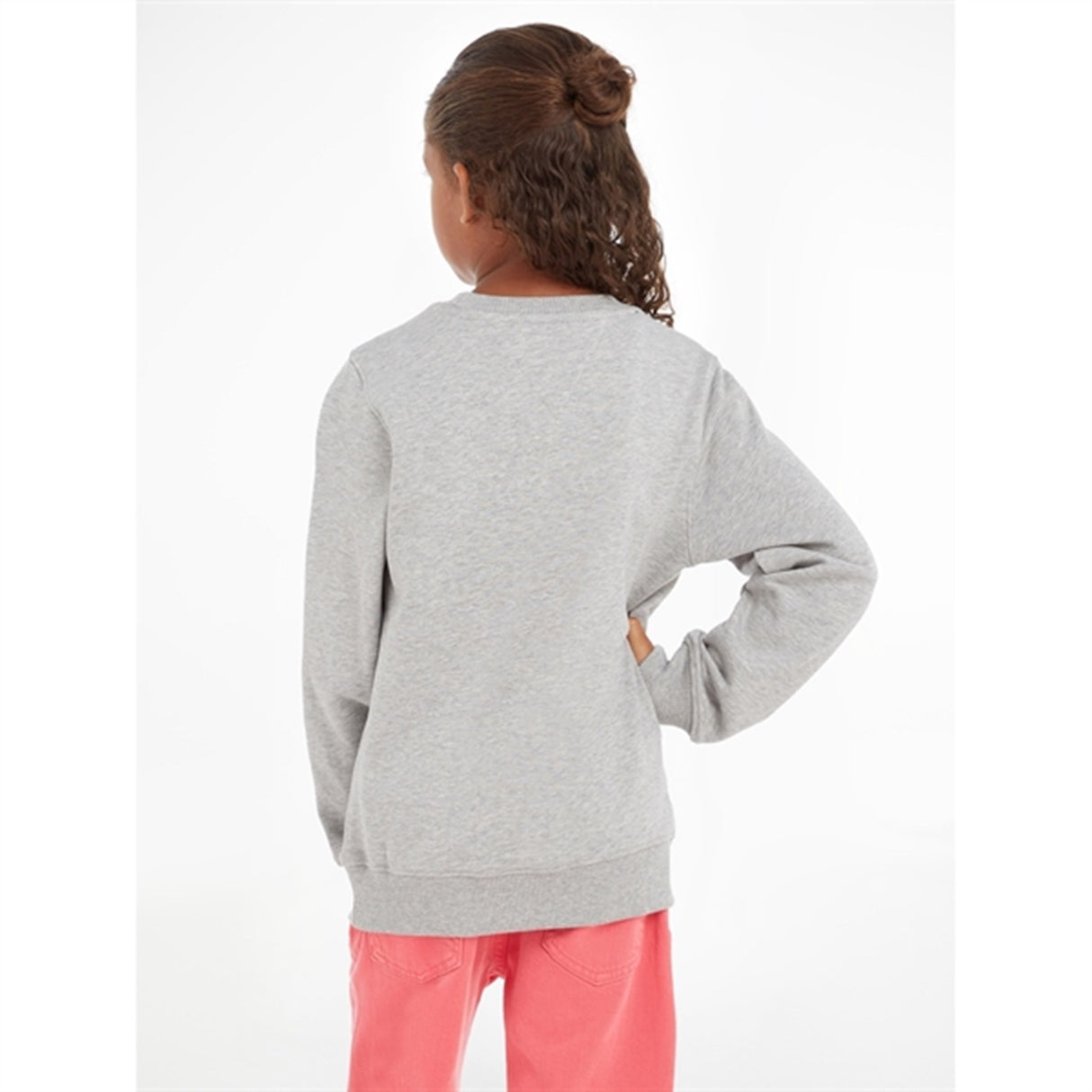 Tommy Hilfiger Essential Collegegenser Light Grey Heather