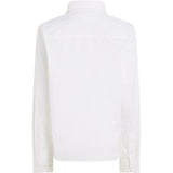 Tommy Hilfiger Boy Stretch Oxford Skjorte White