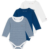 Tommy Hilfiger Baby Body 3-Pak Gaveeske Deep Indigo