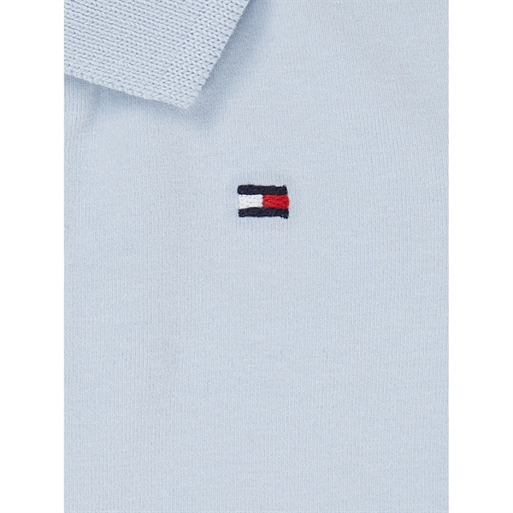 Tommy Hilfiger Baby Flag Polo T-Shirt Breezy Blue 2