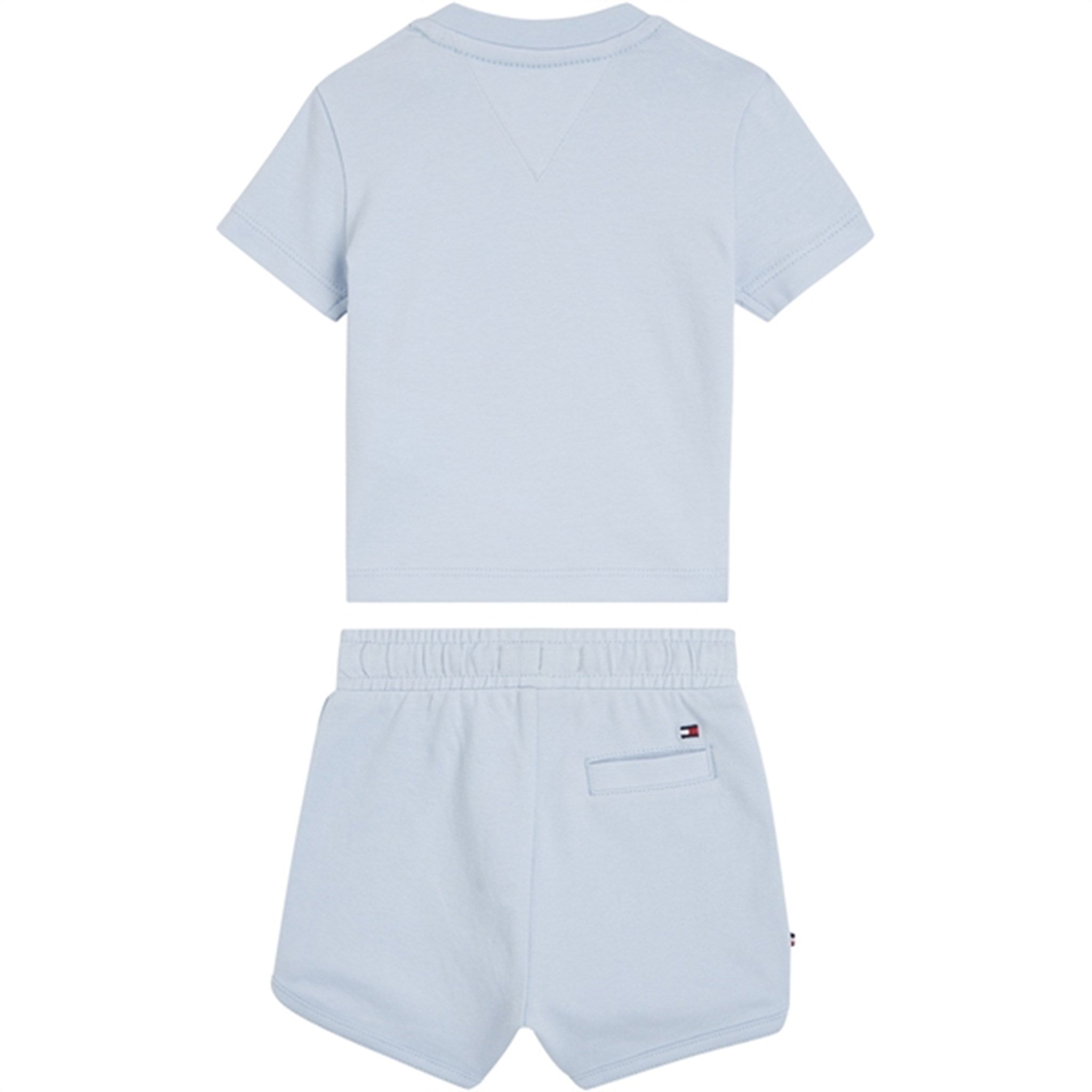 Tommy Hilfiger Baby Th Logo Shorts Sett Breezy Blue 3