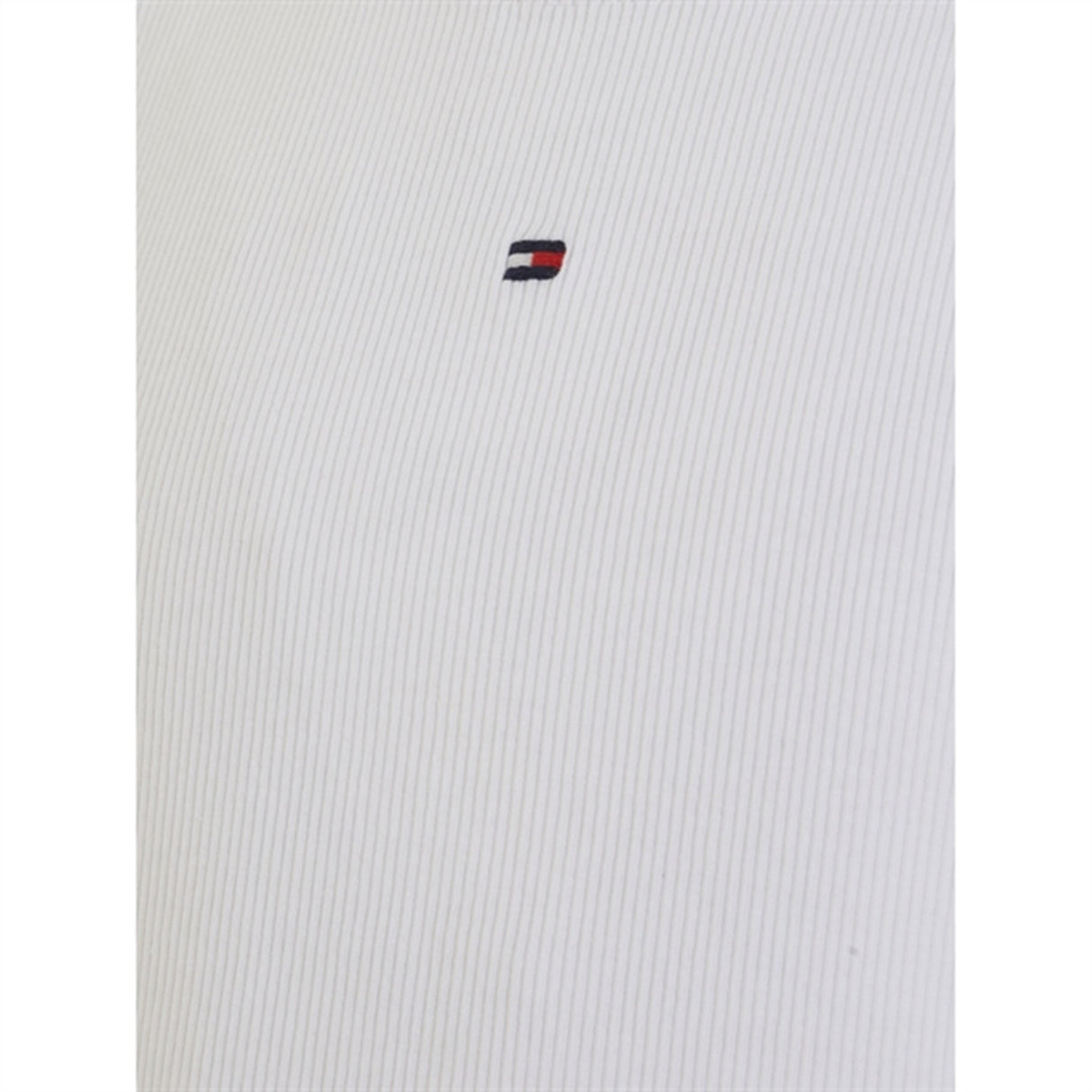 Tommy Hilfiger Essential Rib Lace Tank Topp White