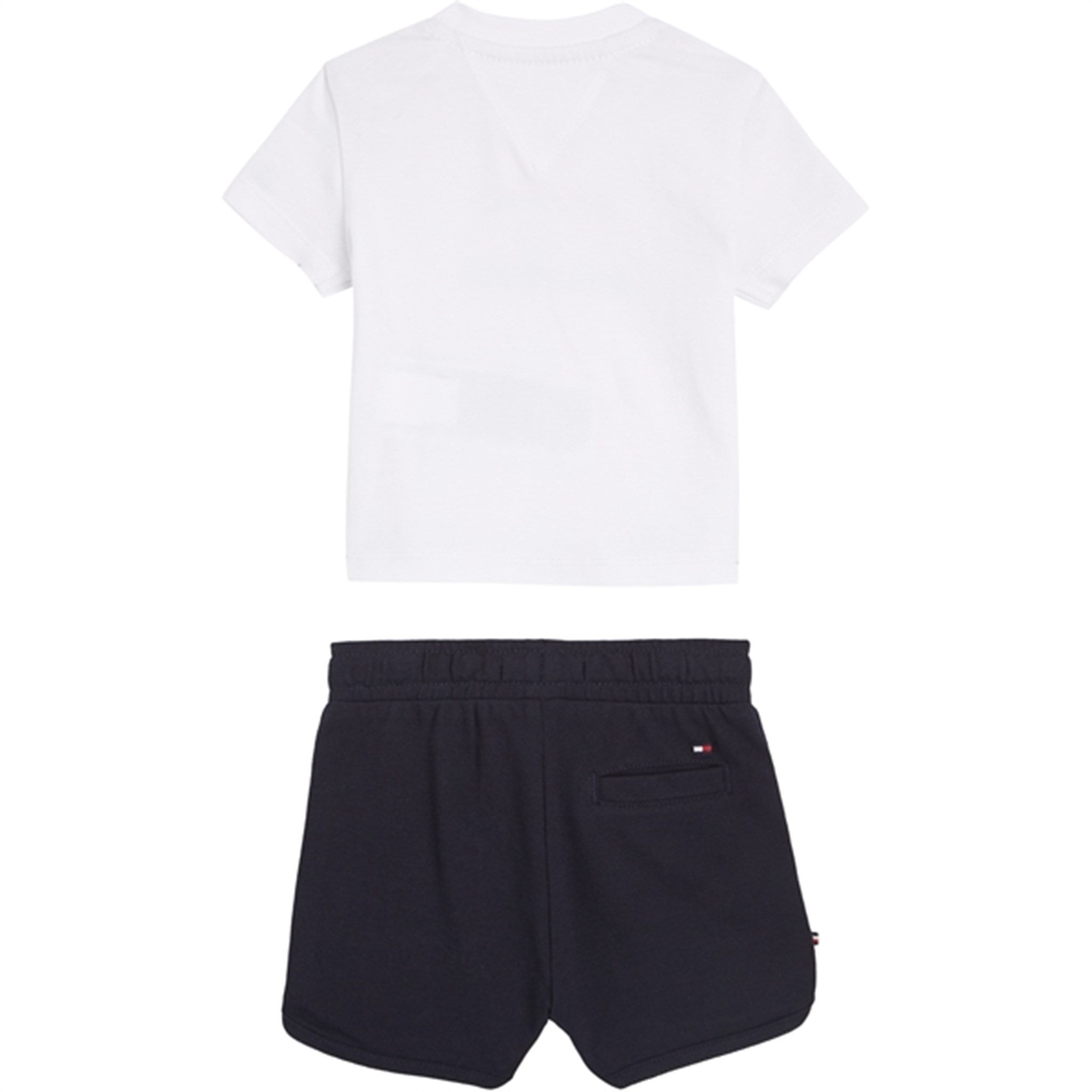 Tommy Hilfiger Baby Th Logo Shorts Sett White 3