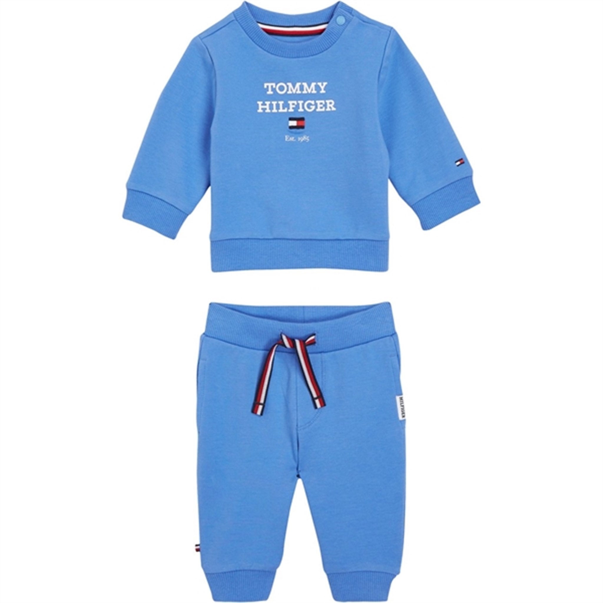 Tommy Hilfiger Baby Th Logo Sett Blue Spell