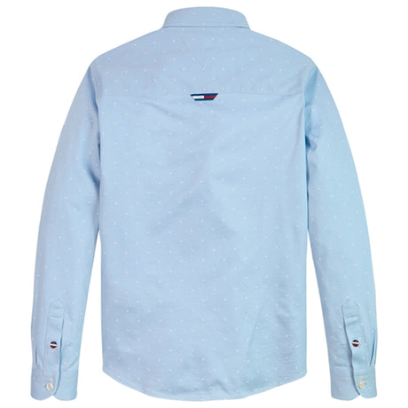 Tommy Hilfiger Str. Jersey Mini AOP Skjorte Calm Blue