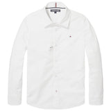 Tommy Hilfiger Boy Shirt Oxford Shirt White