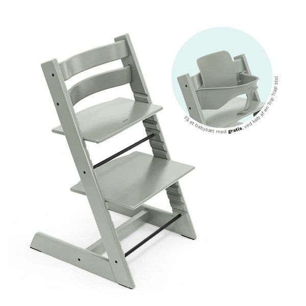 Tripp Trapp® Chair Glacier Green ink. Baby set